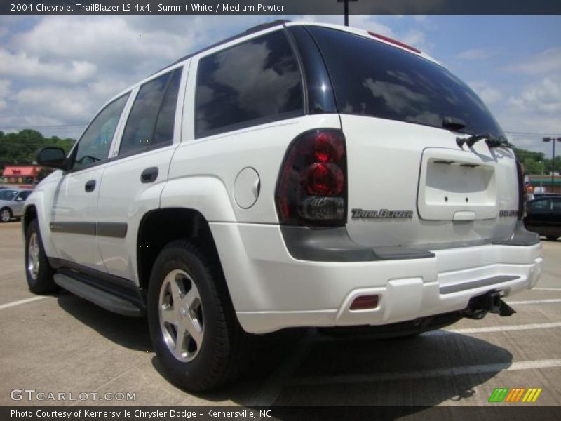 Summit White / Medium Pewter 2004 Chevrolet TrailBlazer LS 4x4