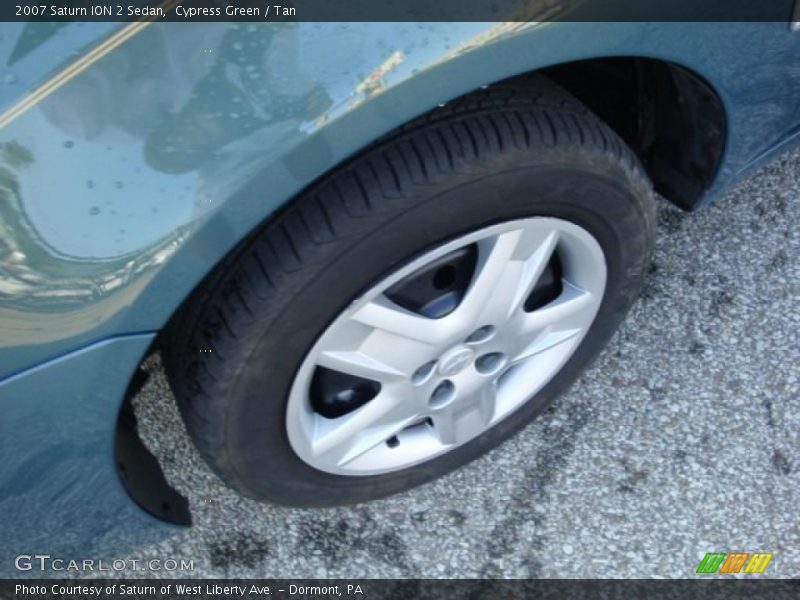 Cypress Green / Tan 2007 Saturn ION 2 Sedan