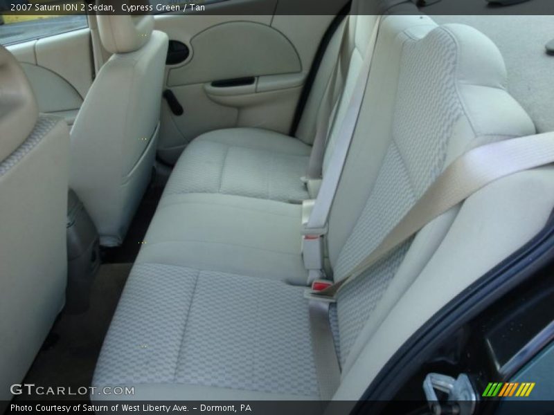 Cypress Green / Tan 2007 Saturn ION 2 Sedan