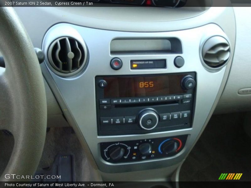 Cypress Green / Tan 2007 Saturn ION 2 Sedan