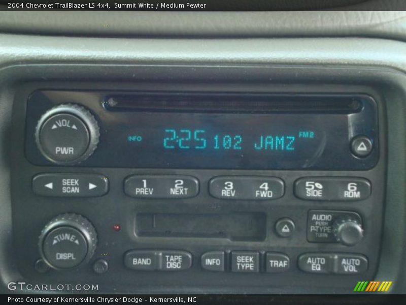 Summit White / Medium Pewter 2004 Chevrolet TrailBlazer LS 4x4