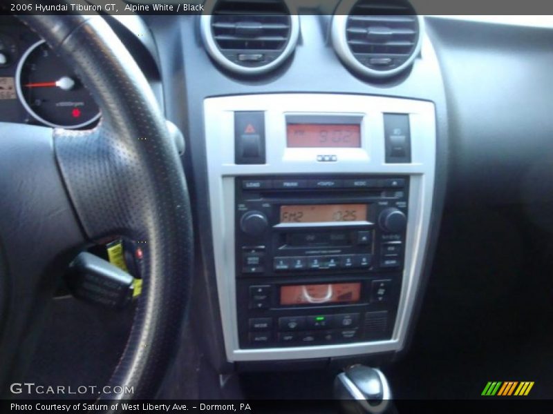 Alpine White / Black 2006 Hyundai Tiburon GT