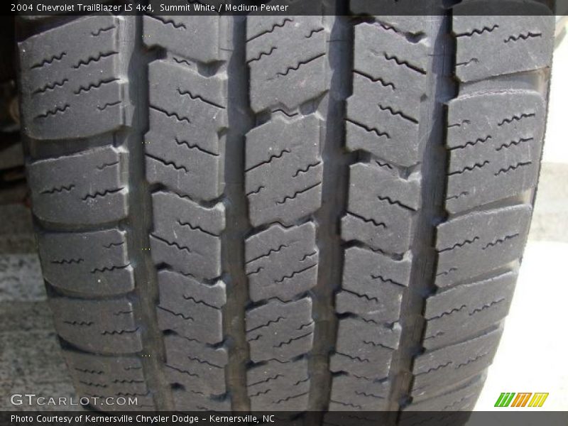 Summit White / Medium Pewter 2004 Chevrolet TrailBlazer LS 4x4