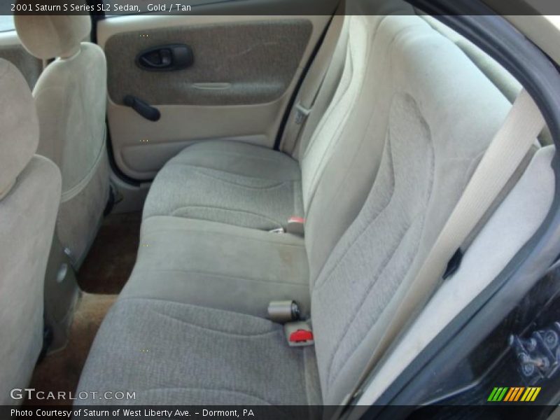 Gold / Tan 2001 Saturn S Series SL2 Sedan
