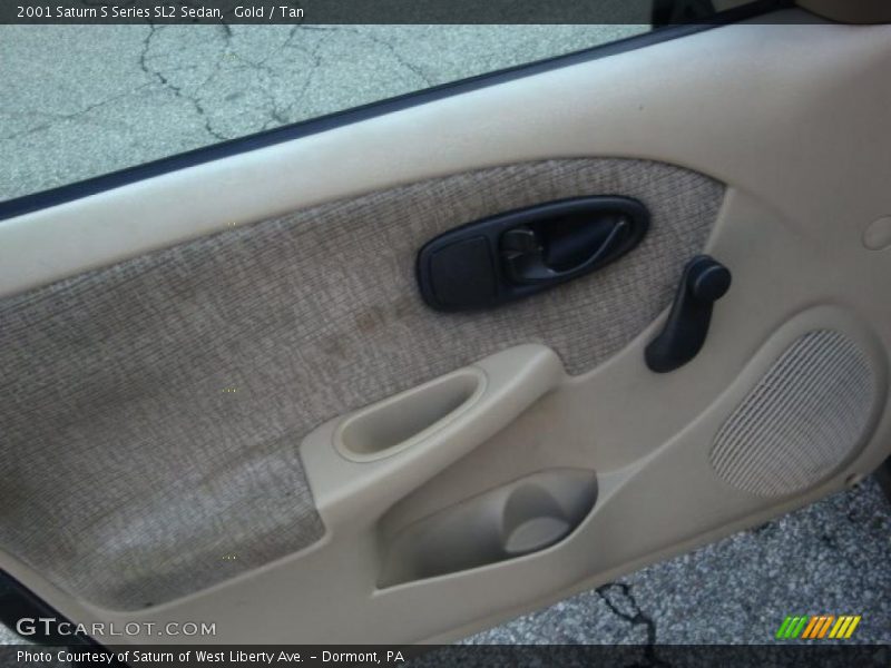 Gold / Tan 2001 Saturn S Series SL2 Sedan