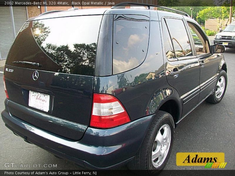 Black Opal Metallic / Java 2002 Mercedes-Benz ML 320 4Matic