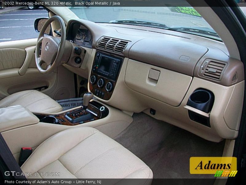 Black Opal Metallic / Java 2002 Mercedes-Benz ML 320 4Matic