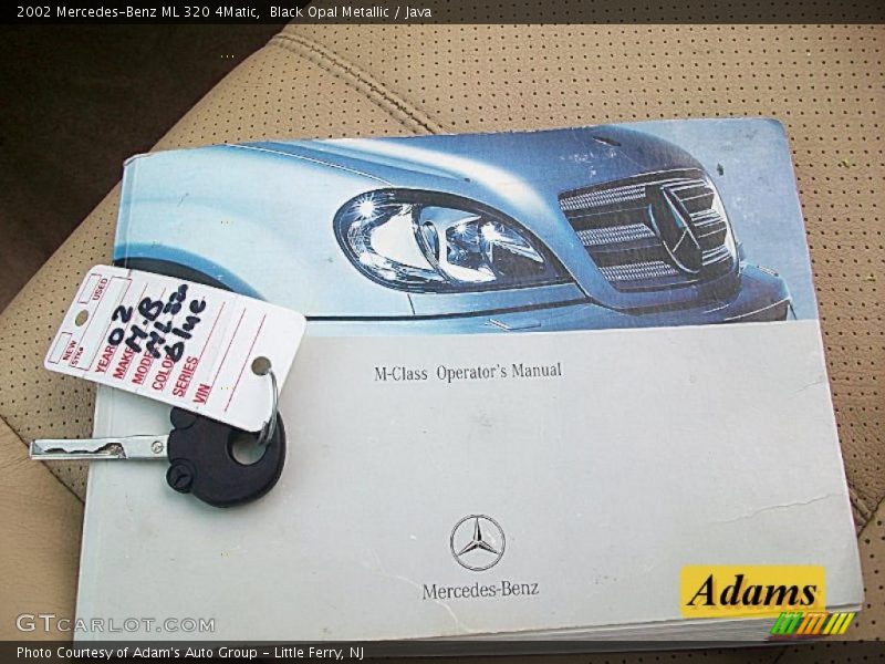 Black Opal Metallic / Java 2002 Mercedes-Benz ML 320 4Matic