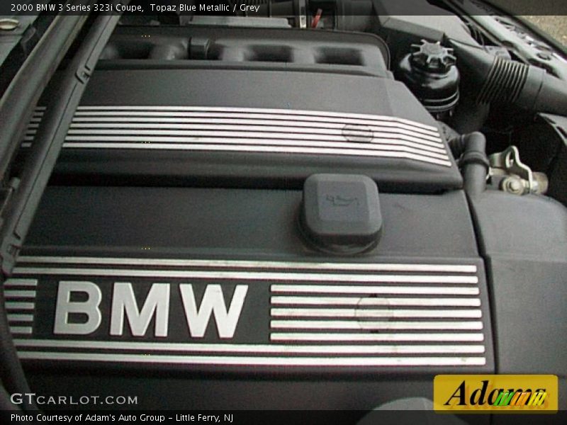 Topaz Blue Metallic / Grey 2000 BMW 3 Series 323i Coupe