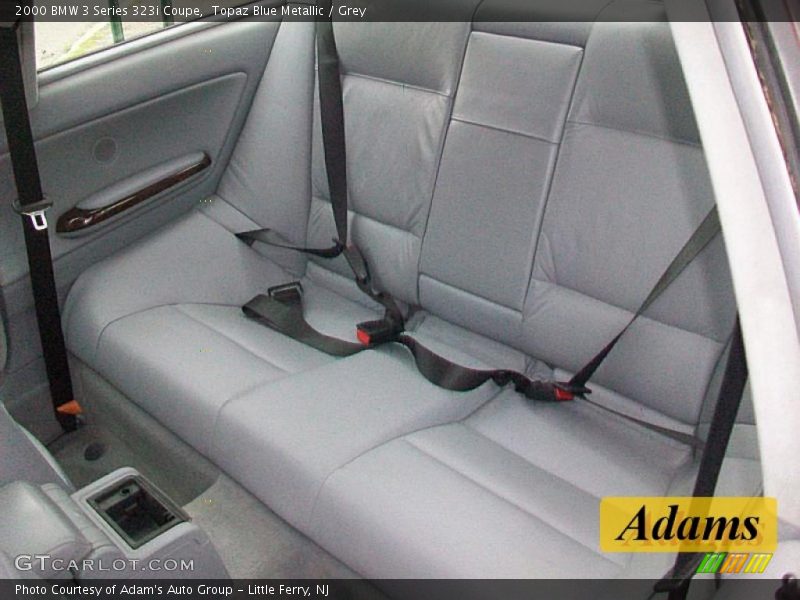 Topaz Blue Metallic / Grey 2000 BMW 3 Series 323i Coupe