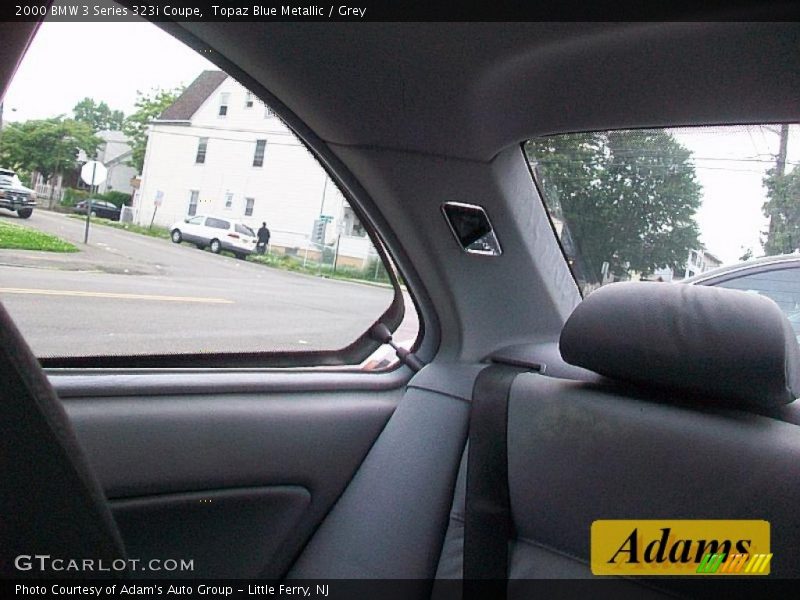 Topaz Blue Metallic / Grey 2000 BMW 3 Series 323i Coupe