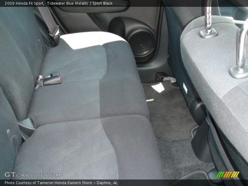 Tidewater Blue Metallic / Sport Black 2009 Honda Fit Sport