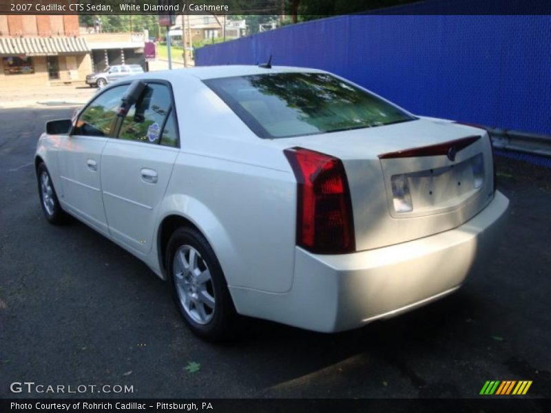 White Diamond / Cashmere 2007 Cadillac CTS Sedan