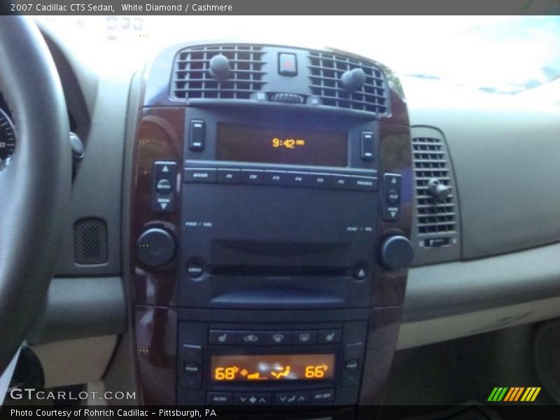 White Diamond / Cashmere 2007 Cadillac CTS Sedan