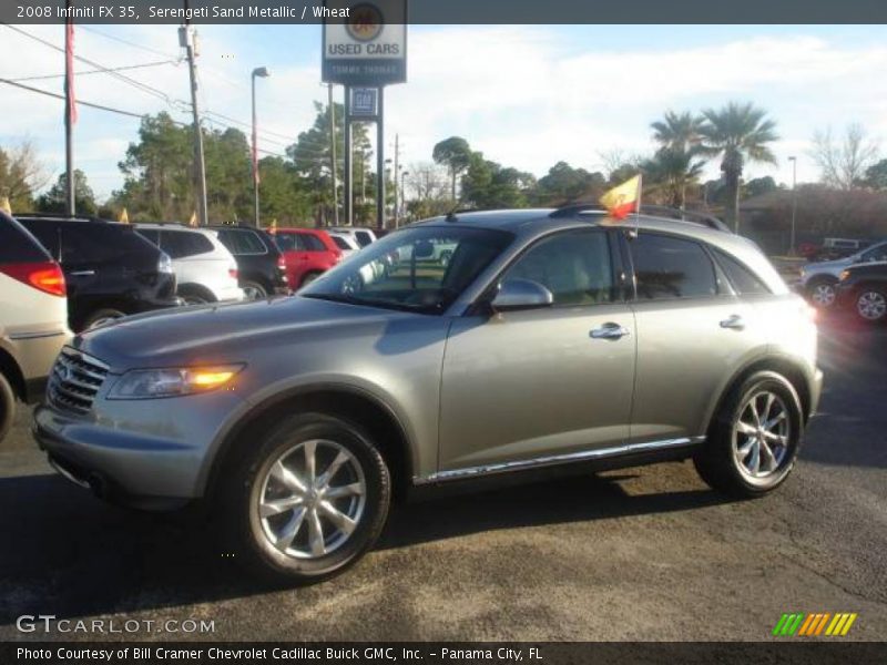 Serengeti Sand Metallic / Wheat 2008 Infiniti FX 35