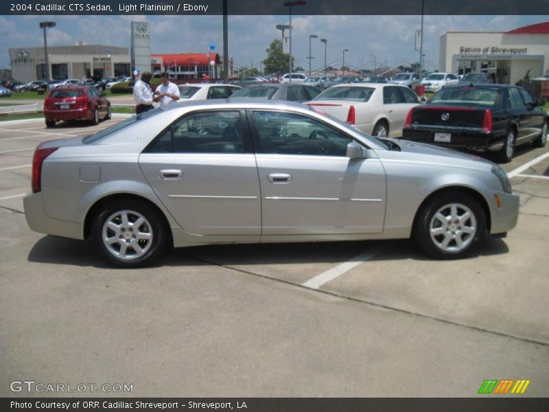 Light Platinum / Ebony 2004 Cadillac CTS Sedan