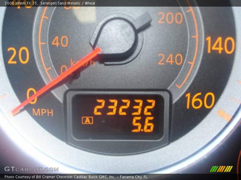 Serengeti Sand Metallic / Wheat 2008 Infiniti FX 35