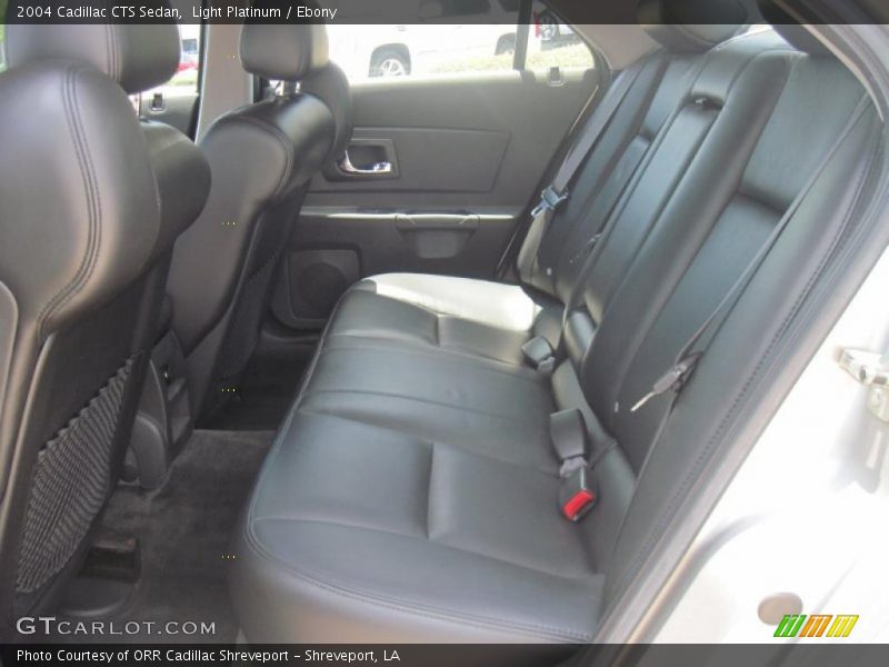 Light Platinum / Ebony 2004 Cadillac CTS Sedan