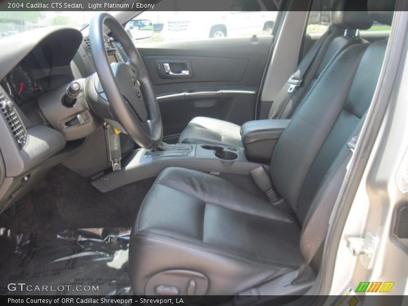 Light Platinum / Ebony 2004 Cadillac CTS Sedan