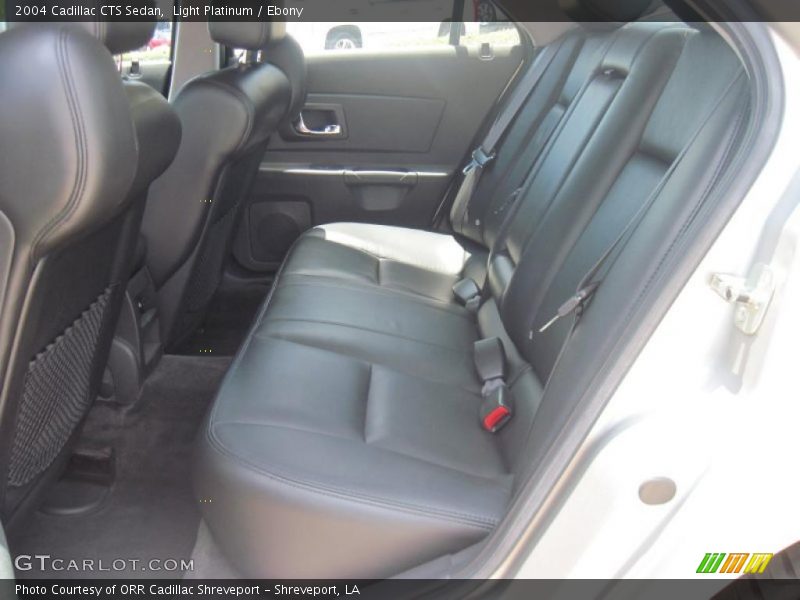 Light Platinum / Ebony 2004 Cadillac CTS Sedan