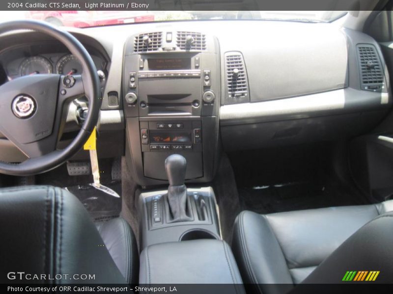 Light Platinum / Ebony 2004 Cadillac CTS Sedan
