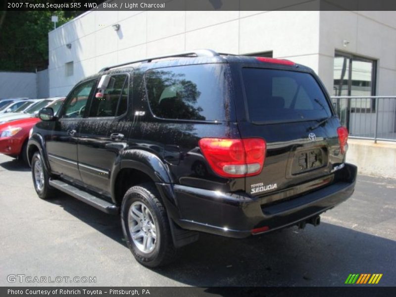 Black / Light Charcoal 2007 Toyota Sequoia SR5 4WD