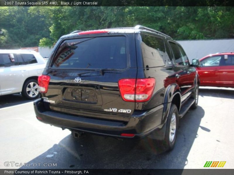 Black / Light Charcoal 2007 Toyota Sequoia SR5 4WD