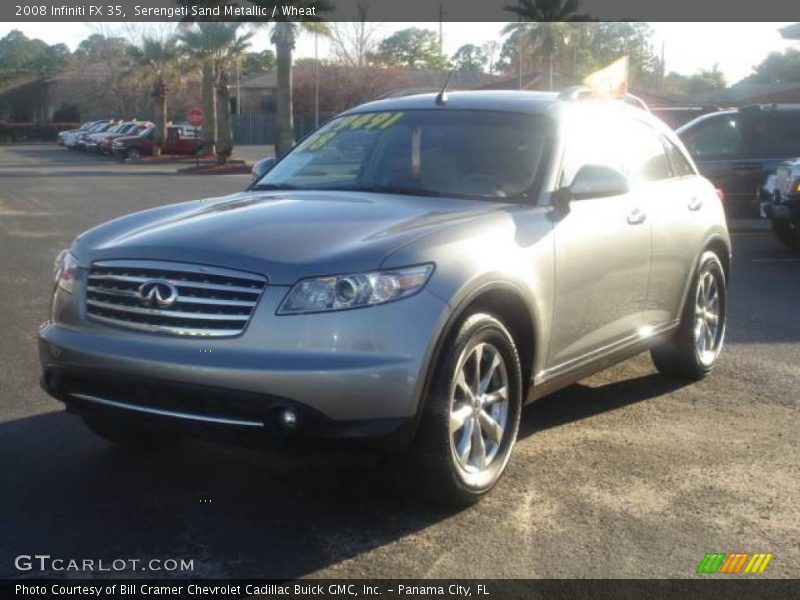 Serengeti Sand Metallic / Wheat 2008 Infiniti FX 35