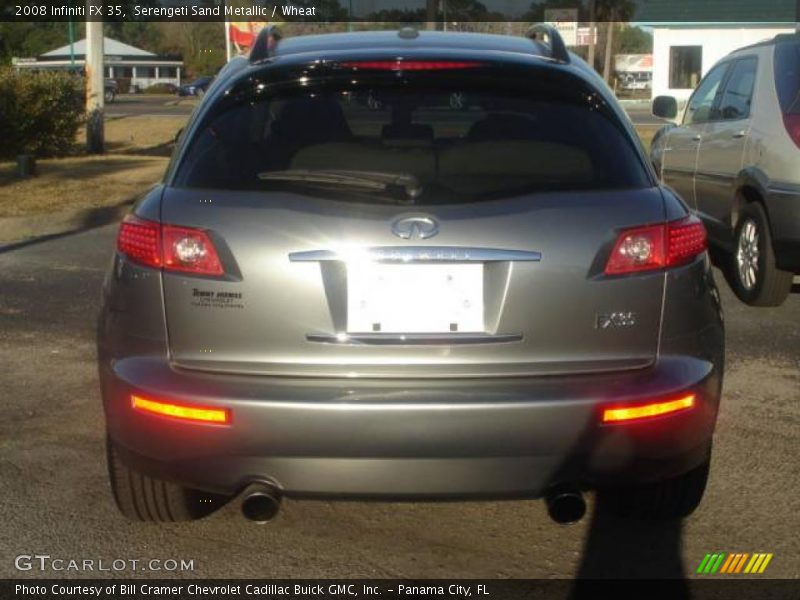 Serengeti Sand Metallic / Wheat 2008 Infiniti FX 35