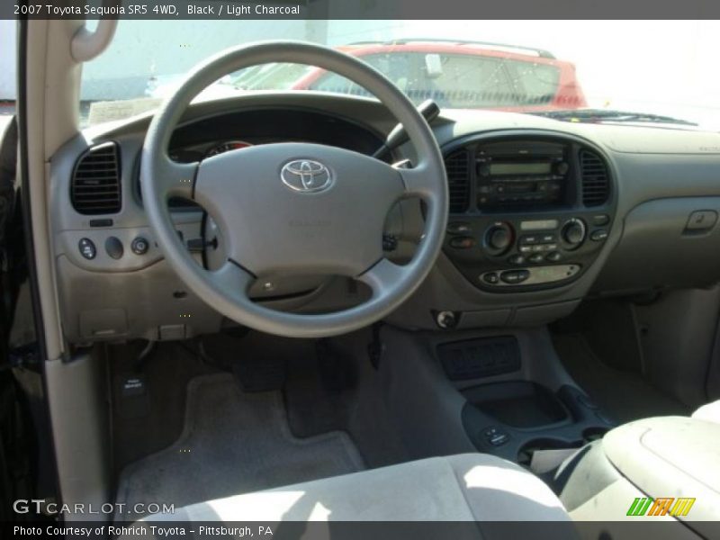 Black / Light Charcoal 2007 Toyota Sequoia SR5 4WD