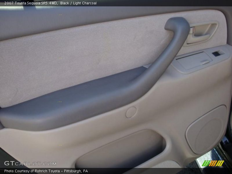 Black / Light Charcoal 2007 Toyota Sequoia SR5 4WD