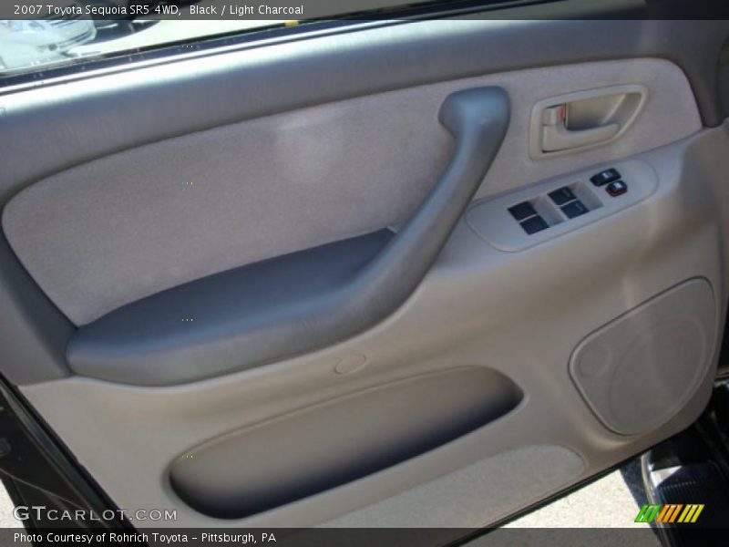 Black / Light Charcoal 2007 Toyota Sequoia SR5 4WD