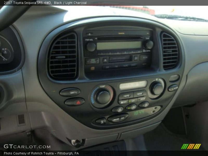 Black / Light Charcoal 2007 Toyota Sequoia SR5 4WD