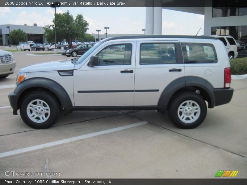 Bright Silver Metallic / Dark Slate Gray 2008 Dodge Nitro SXT 4x4