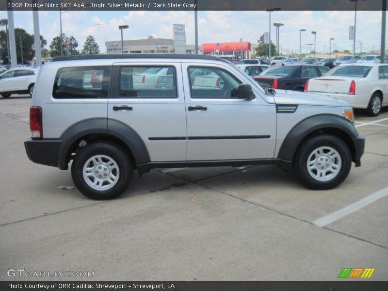 Bright Silver Metallic / Dark Slate Gray 2008 Dodge Nitro SXT 4x4