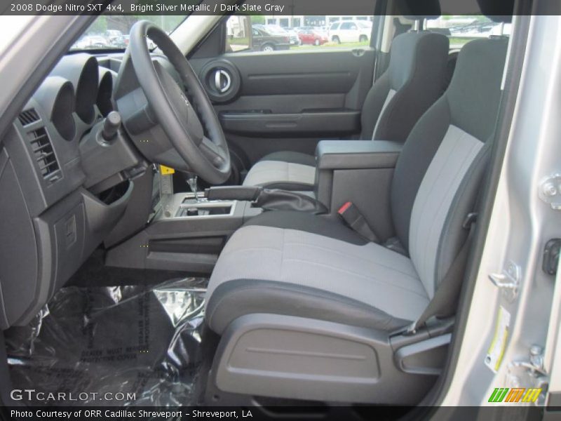 Bright Silver Metallic / Dark Slate Gray 2008 Dodge Nitro SXT 4x4