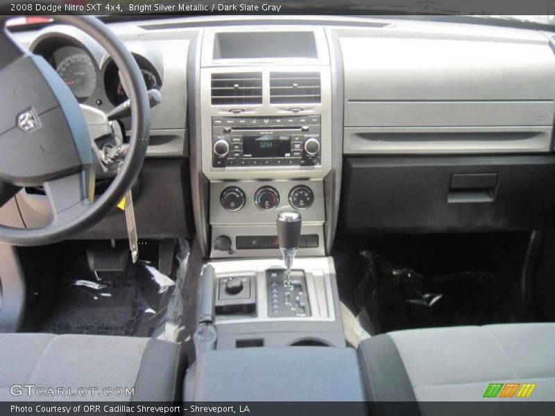 Bright Silver Metallic / Dark Slate Gray 2008 Dodge Nitro SXT 4x4