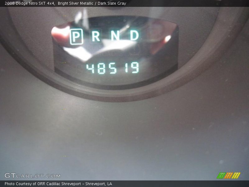 Bright Silver Metallic / Dark Slate Gray 2008 Dodge Nitro SXT 4x4
