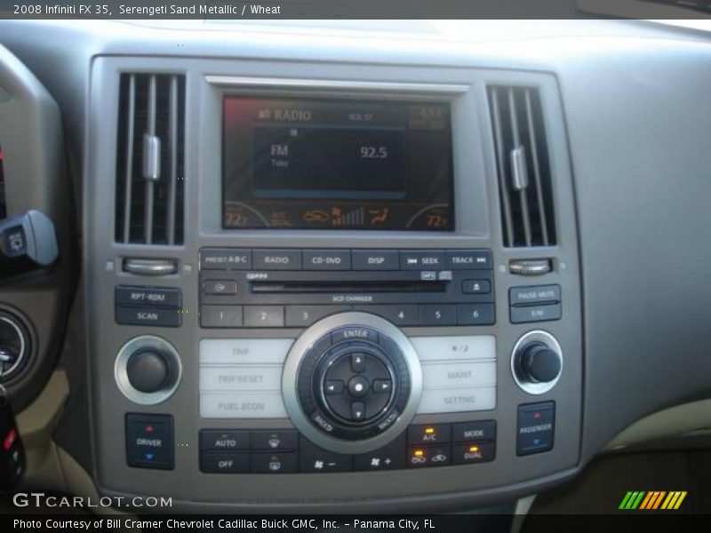 Serengeti Sand Metallic / Wheat 2008 Infiniti FX 35