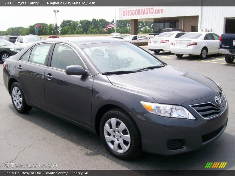 Magnetic Gray Metallic / Ash 2011 Toyota Camry LE
