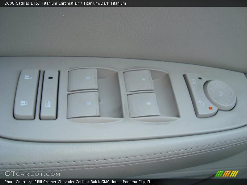 Titanium Chromaflair / Titanium/Dark Titanium 2008 Cadillac DTS