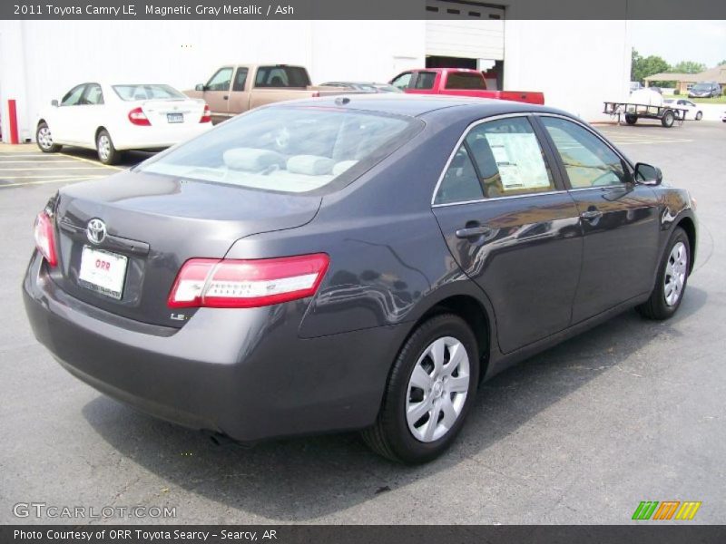 Magnetic Gray Metallic / Ash 2011 Toyota Camry LE