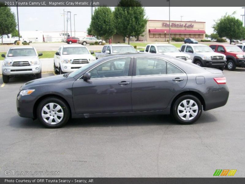 Magnetic Gray Metallic / Ash 2011 Toyota Camry LE