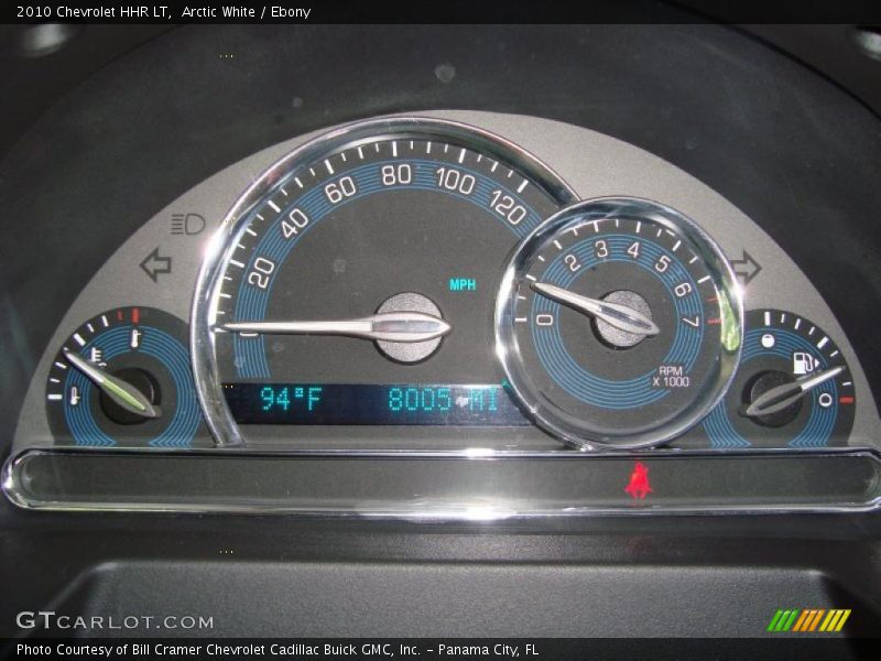 Arctic White / Ebony 2010 Chevrolet HHR LT