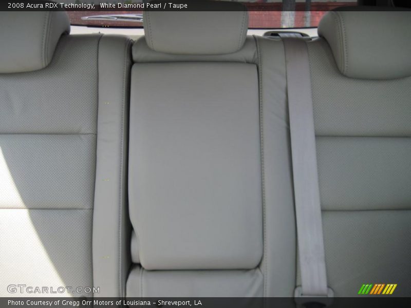 White Diamond Pearl / Taupe 2008 Acura RDX Technology