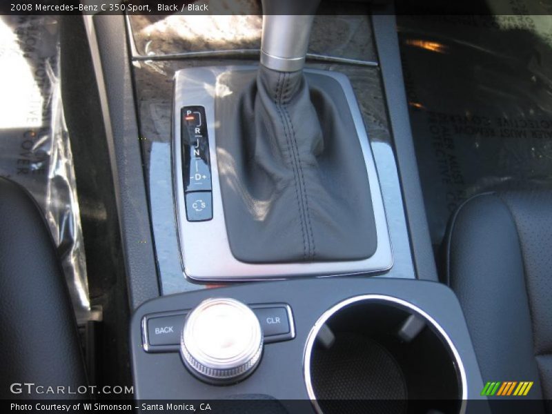 Black / Black 2008 Mercedes-Benz C 350 Sport