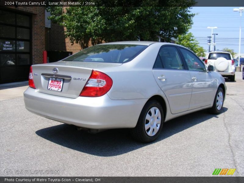 Lunar Mist Metallic / Stone 2004 Toyota Camry LE
