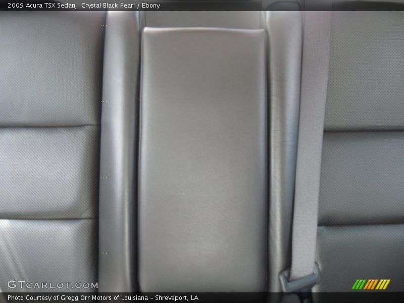 Crystal Black Pearl / Ebony 2009 Acura TSX Sedan