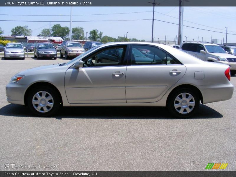 Lunar Mist Metallic / Stone 2004 Toyota Camry LE