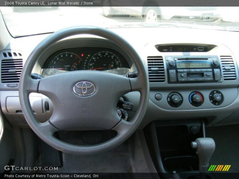 Lunar Mist Metallic / Stone 2004 Toyota Camry LE
